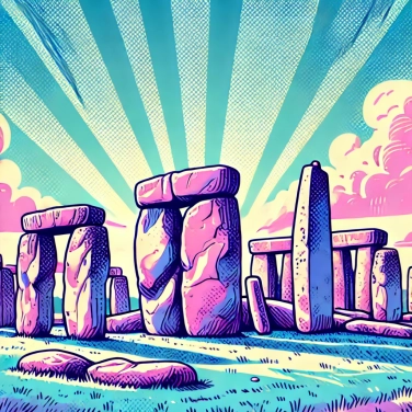 Erkläre warum bleiben die Steine von Stonehenge seit Jahrtausenden aufrecht stehen?