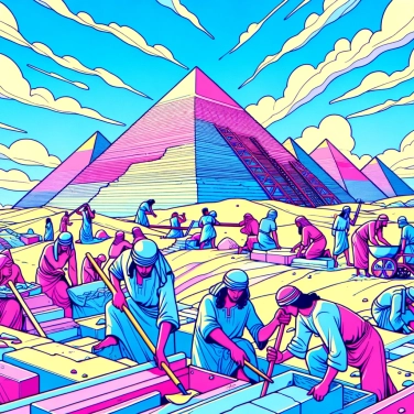 Erkläre warum wurden die Pyramiden in Ägypten gebaut und wie haben die alten Ägypter sie gebaut?